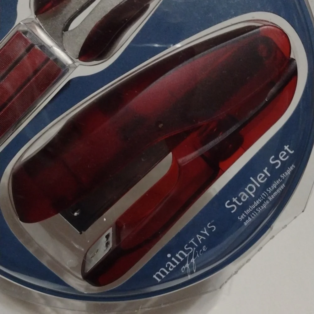 2/$15 Stapler Set Red - Picture 2 of 6